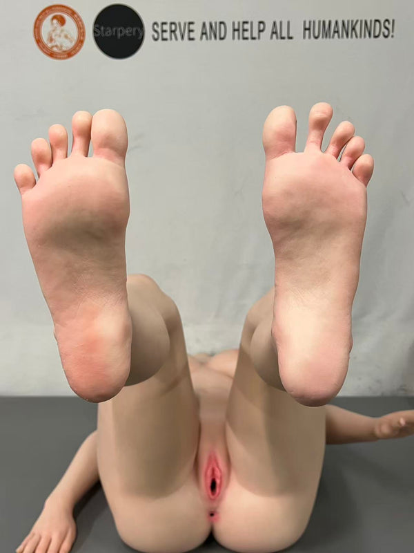 Wayne: Starpery White Sex Doll EU-WN165T (Silikonkopf) (Versandbereit EU) Eine ÜBRIG