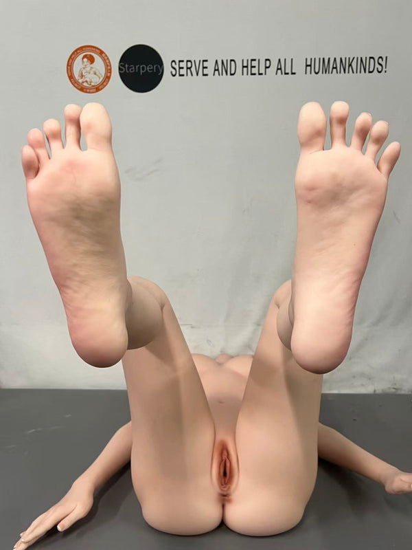 Wayne: Starpery White Sex Doll EU-WN165T (Silikonkopf) (Versandbereit EU) Eine ÜBRIG