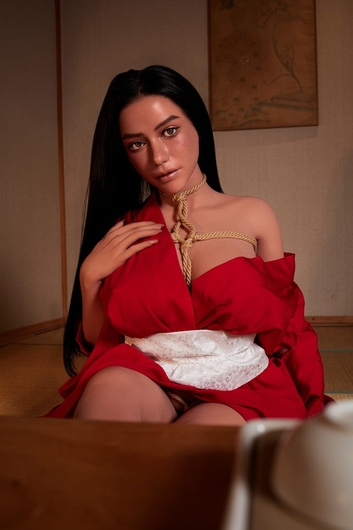 Olga: Weiße Climax Doll Sexpuppe (Vollsilikon)