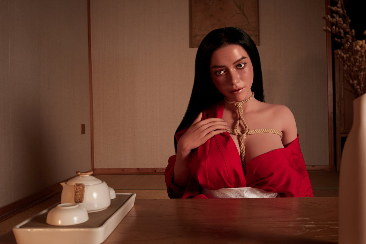 Olga: Weiße Climax Doll Sexpuppe (Vollsilikon)