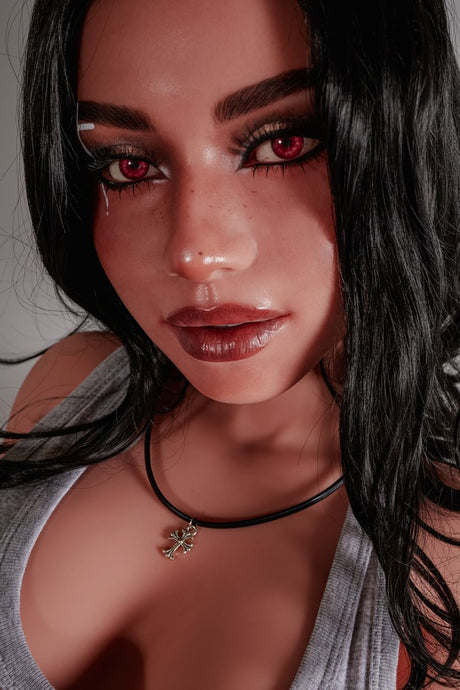Reese: 154cm E-Cup Realistic TPE Body Silicone Head Love Doll-Climax Doll