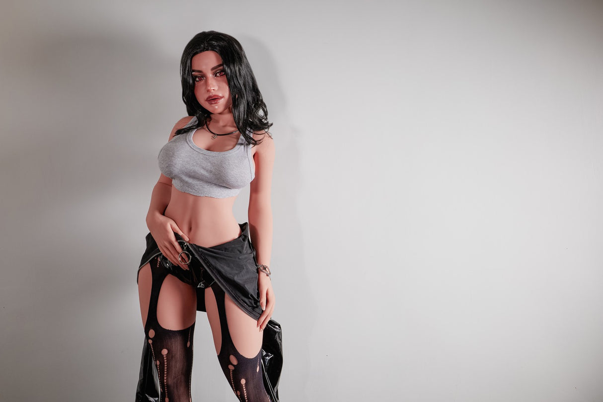 Olga: Weiße Climax Doll Sexpuppe (Vollsilikon)