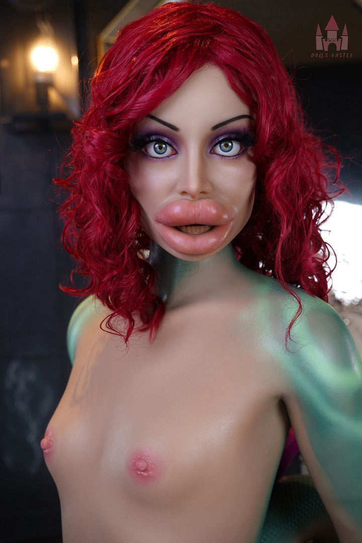 Z1: Halloween-Puppe, Sexpuppe „Castle“ (vollständig aus Silikon)