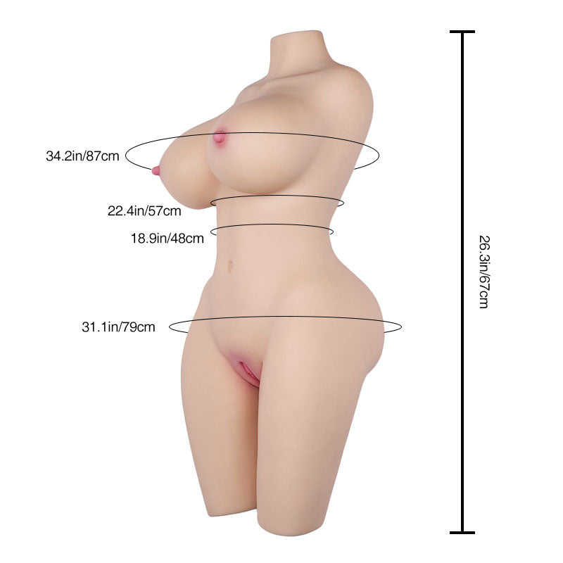 Ginny Fair: Tantaly Sex Doll Torso (Lieferung in 5–7 Tagen)