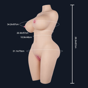 Ginny Fair: Tantaly Sex Doll Torso (Lieferung in 5–7 Tagen)