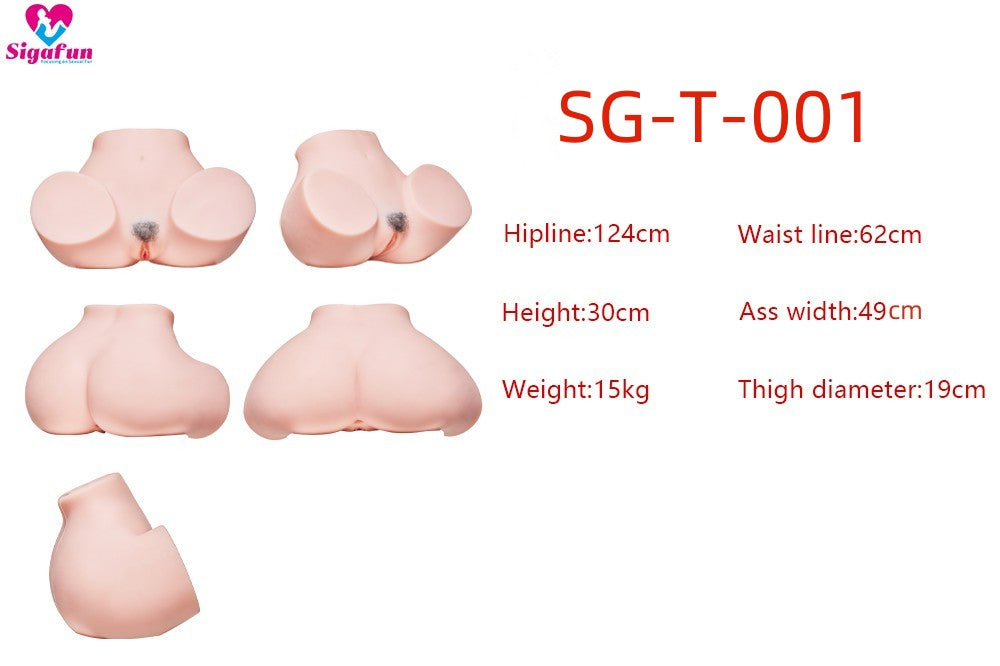 SG-T-001 Vanessa: 30cm Lifelike TPE Sex Doll Torso-Sigafun
