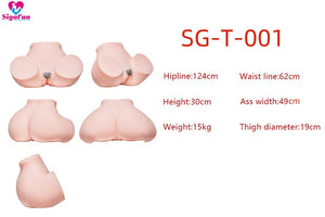 SG-T-001 Vanessa: 30cm Lifelike TPE Sex Doll Torso-Sigafun