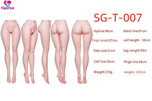 SG-T-007 Isabel: 107cm Realistic Silicone Sex Doll Torso-Sigafun