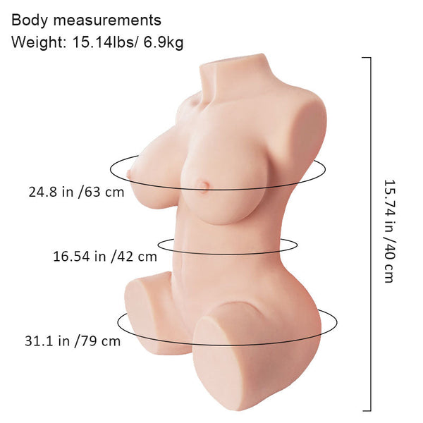 Scarlett fair: 41cm Real Tantaly Sex Doll Torso[Arrive 5-7days]