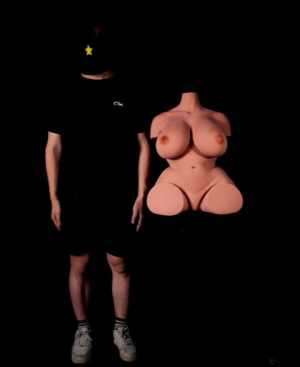 160#Torso: 75cm Realistic S-TPE Sex Doll Torso-[USA & Canada Stock]