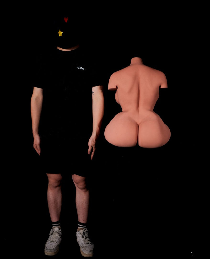 160#Torso: 75cm Realistic S-TPE Sex Doll Torso-[USA & Canada Stock]