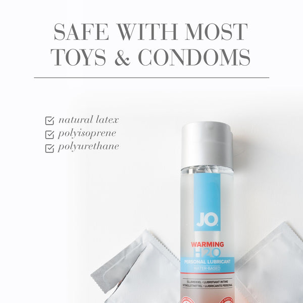 System JO H2O Warming Water-Based Lubricant