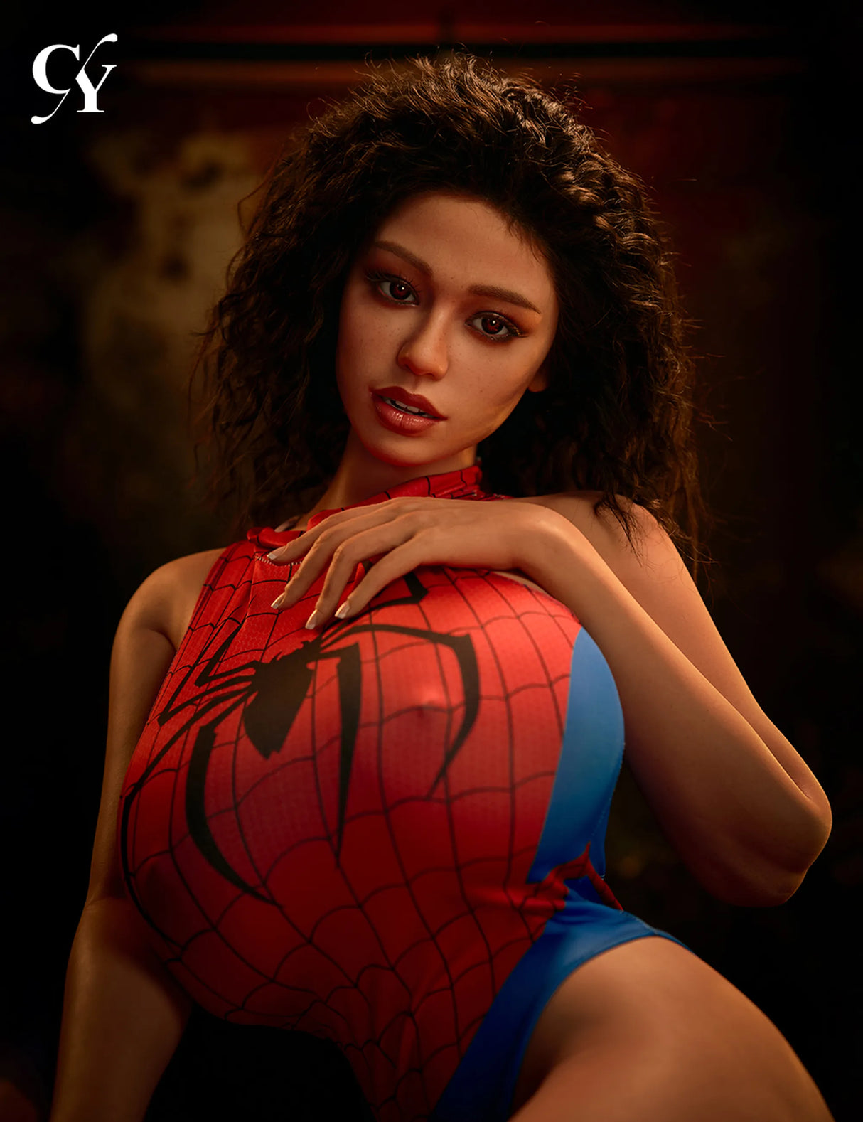 Tanya-2: 161cm L-Cup Amber Seduction Big Boobs Sex Doll-Set-91
