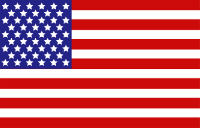 American flag with 'SHOP US Stock' text on a white background