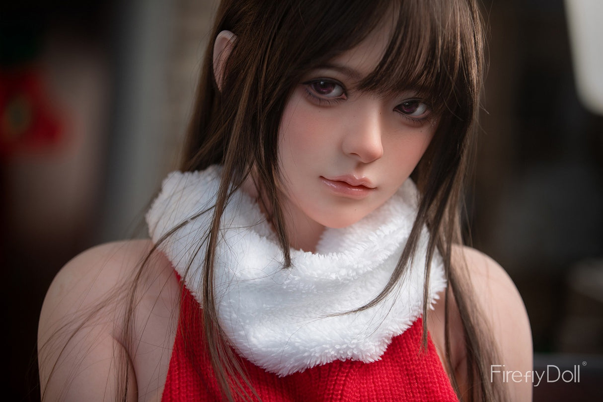 C001 Liuli: 159cm E-cup Christmas Silicone Sex Doll