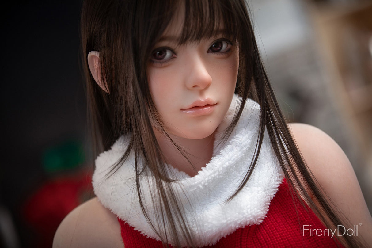 C001 Liuli: 159cm E-cup Christmas Silicone Sex Doll