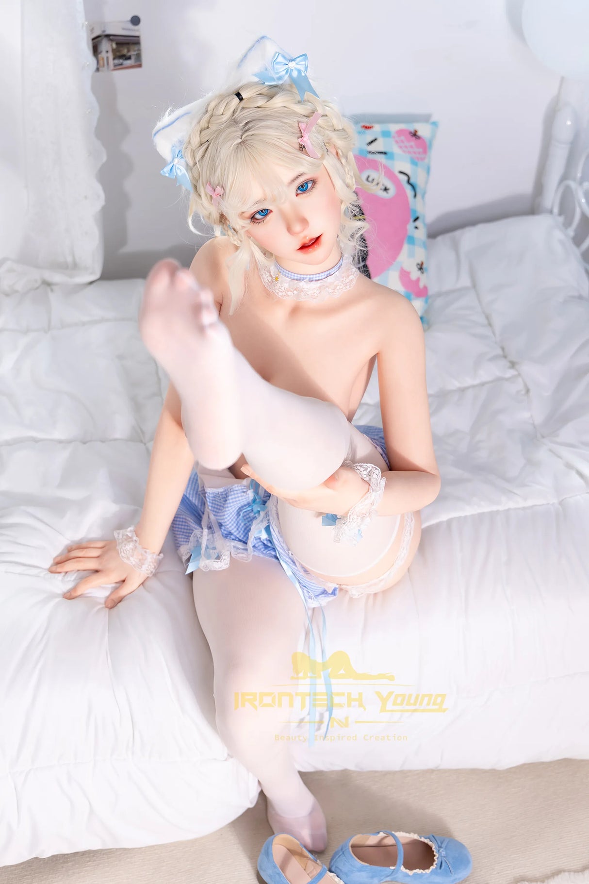 Zia: 154cm E-Cup Blue Fairy Cosplay Sex Doll | Young Series