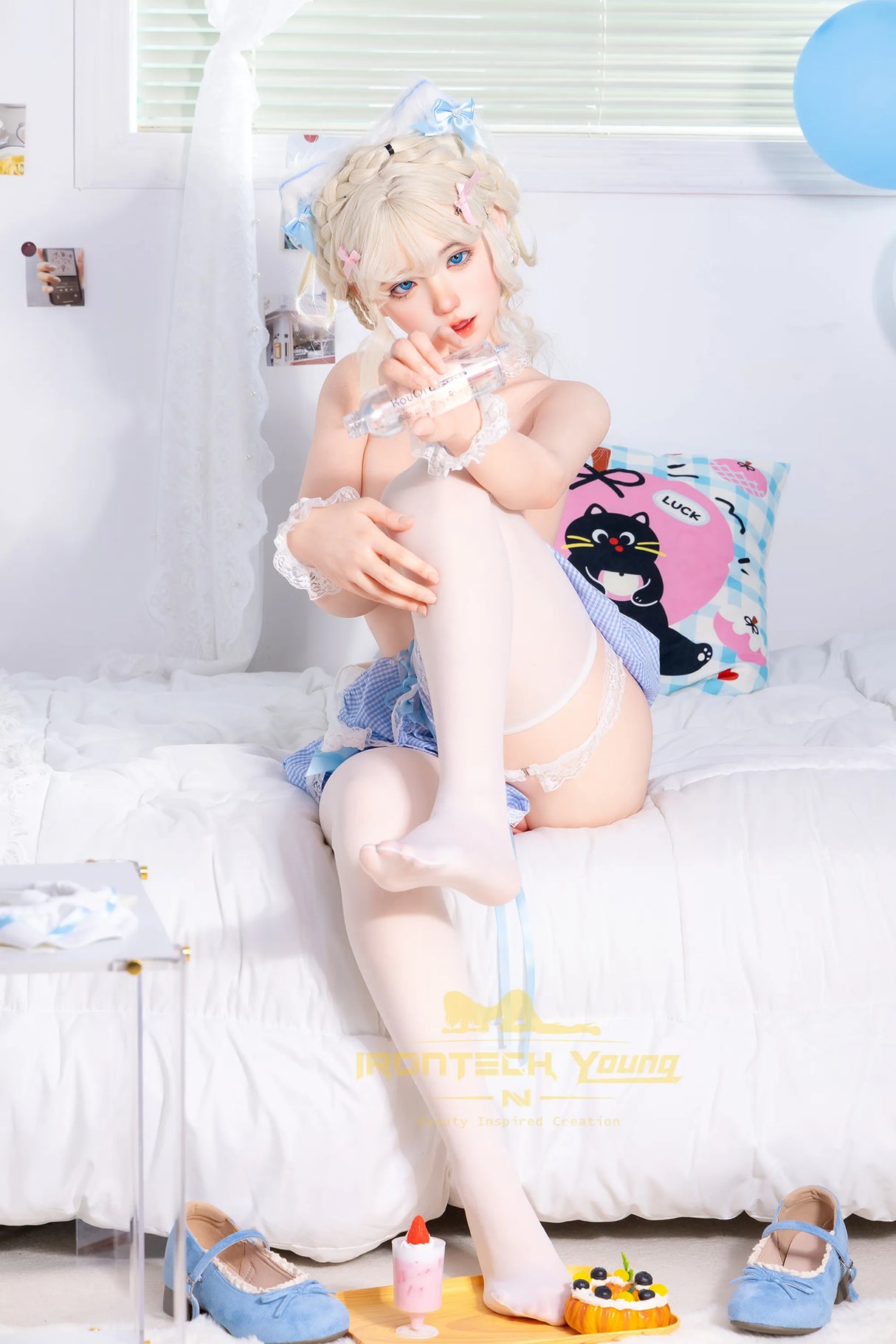 Zia: 154cm E-Cup Blue Fairy Cosplay Sex Doll | Young Series