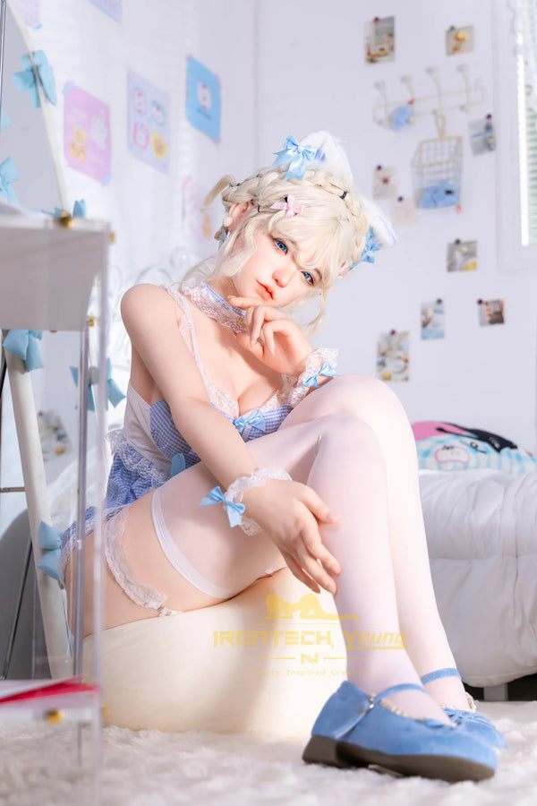 Zia: 154cm E-Cup Blue Fairy Cosplay Sex Doll | Young Series
