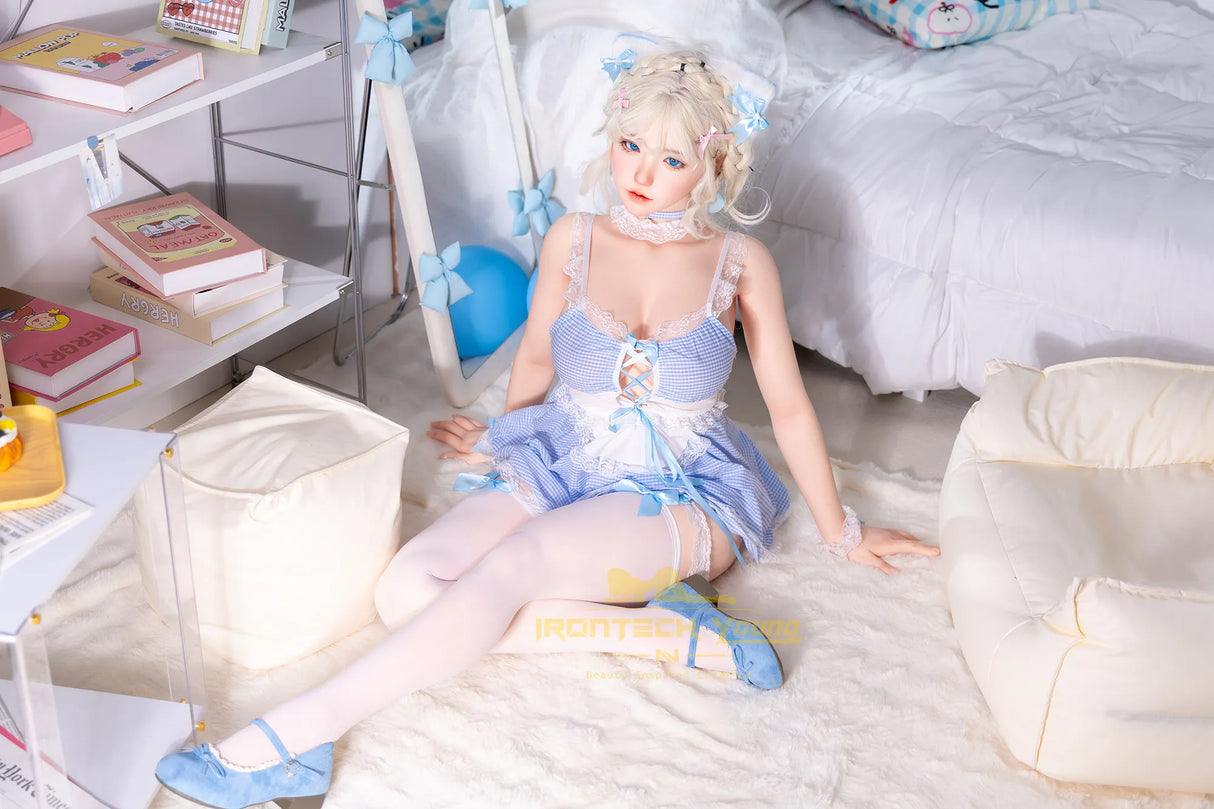 Zia: 154cm E-Cup Blue Fairy Cosplay Sex Doll | Young Series