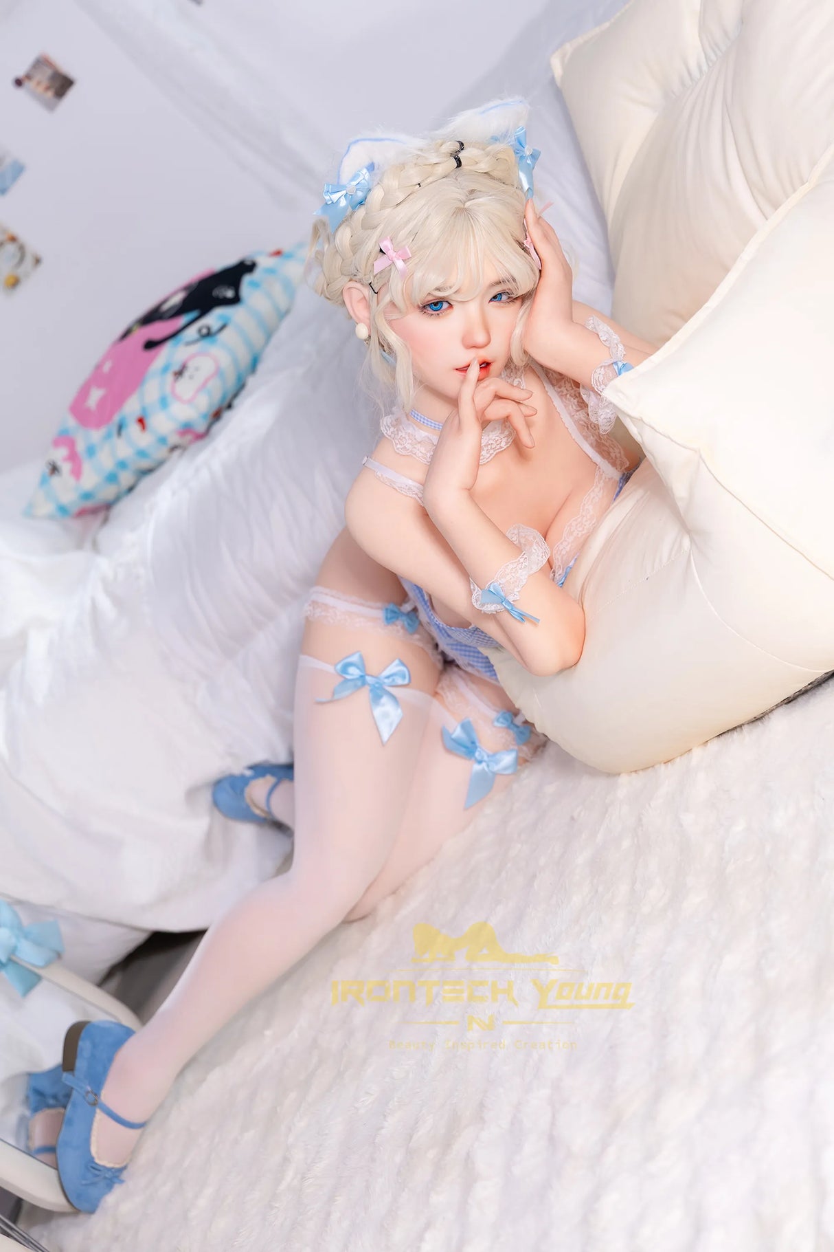Zia: 154cm E-Cup Blue Fairy Cosplay Sex Doll | Young Series