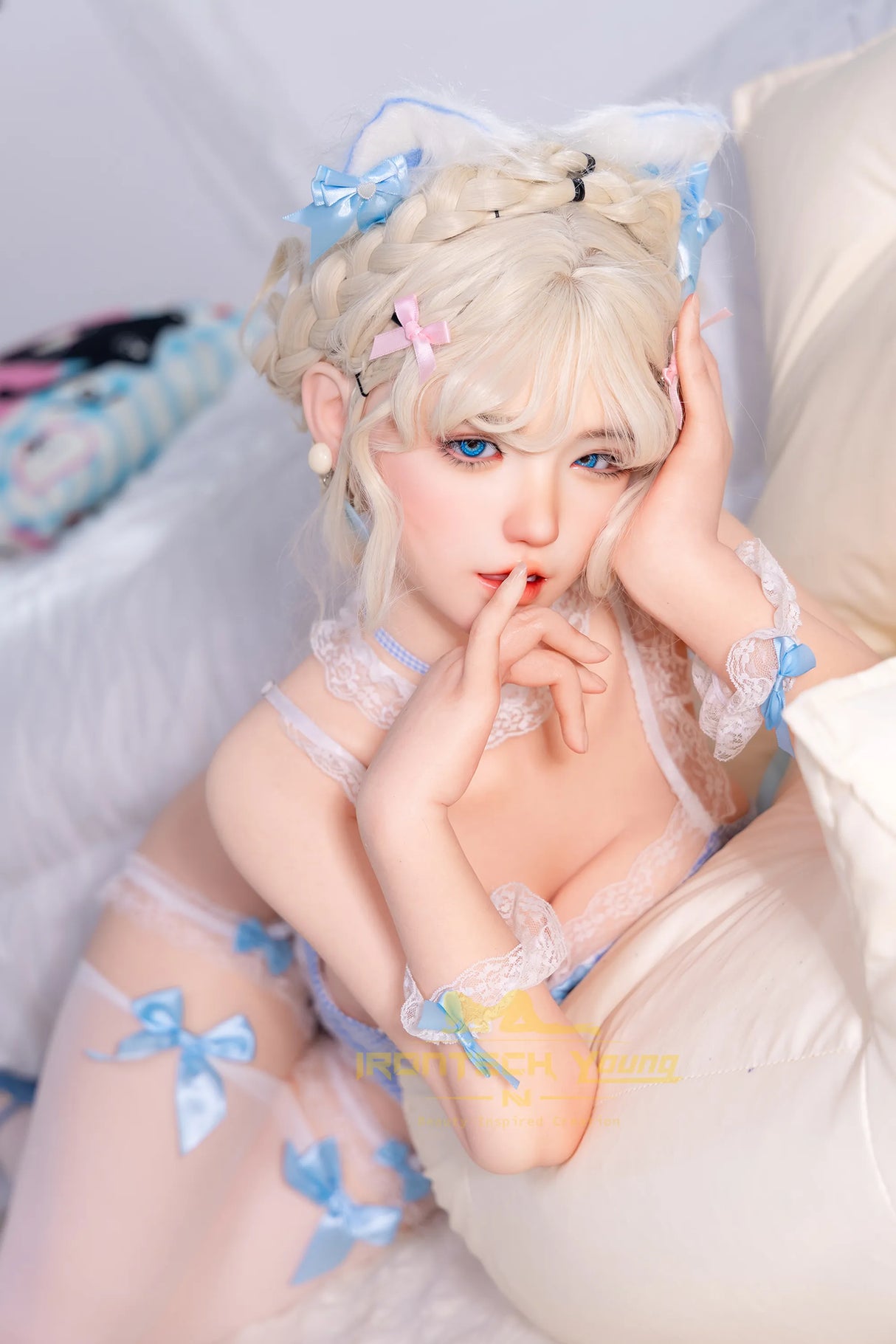 Zia: 154cm E-Cup Blue Fairy Cosplay Sex Doll | Young Series