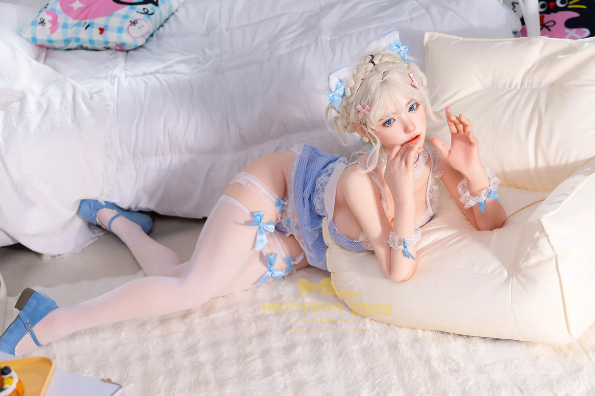 Zia: 154cm E-Cup Blue Fairy Cosplay Sex Doll | Young Series