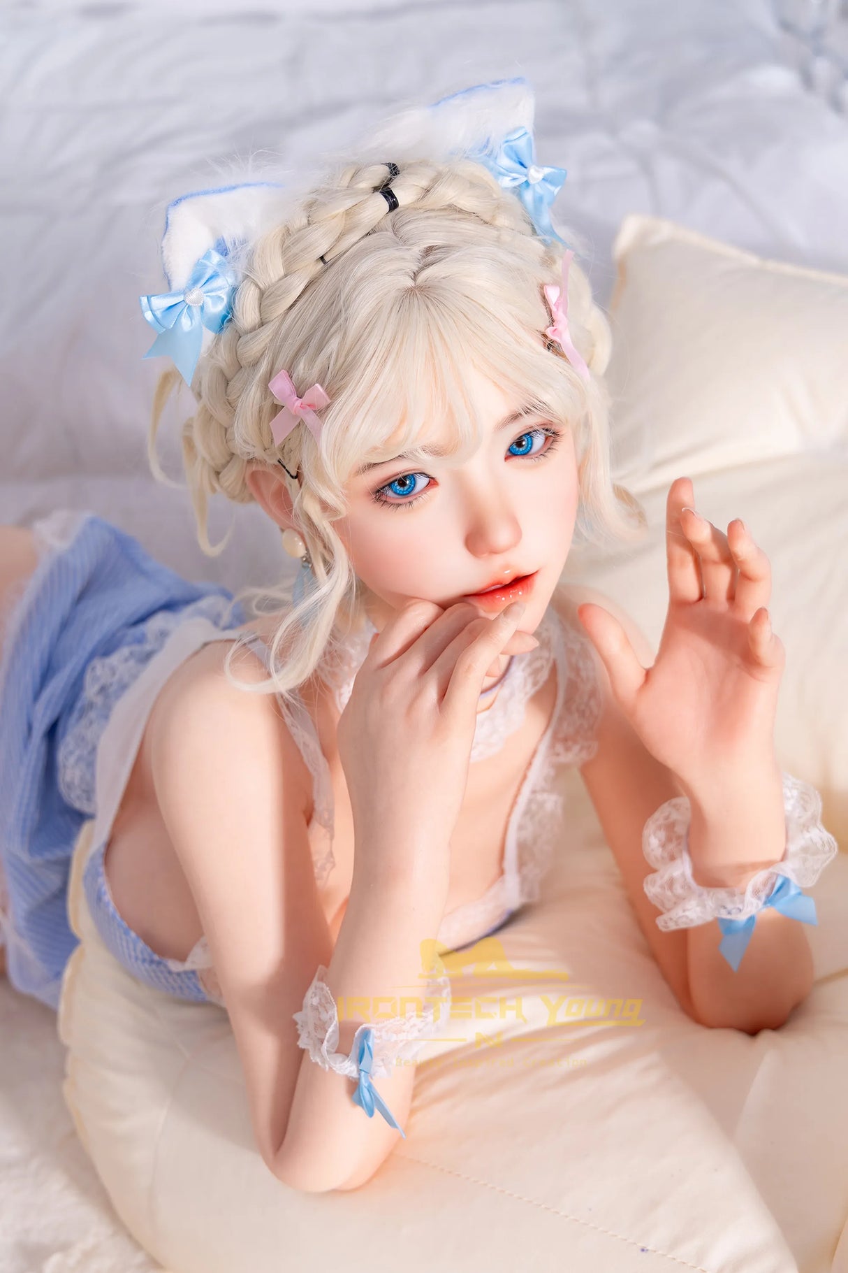 Zia: 154cm E-Cup Blue Fairy Cosplay Sex Doll | Young Series