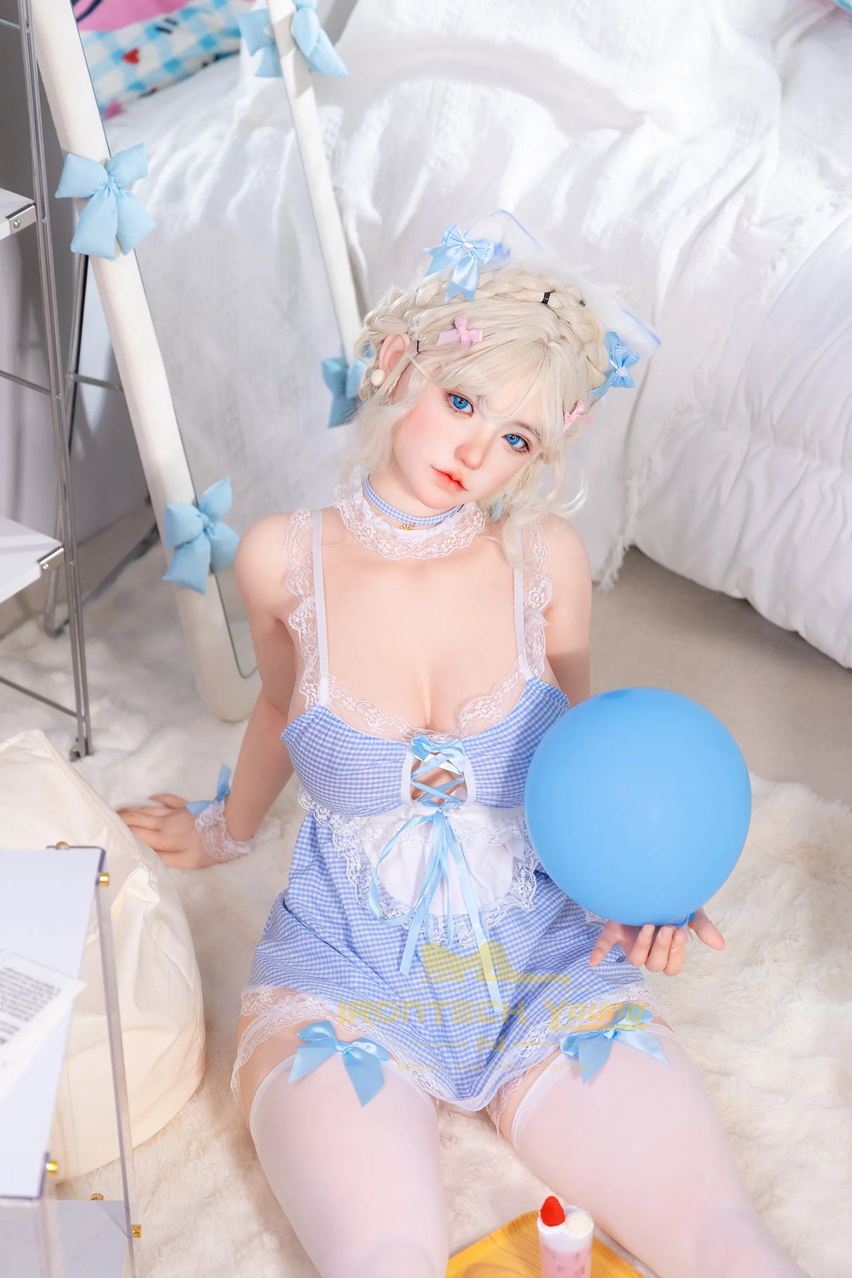 Zia: 154cm E-Cup Blue Fairy Cosplay Sex Doll | Young Series