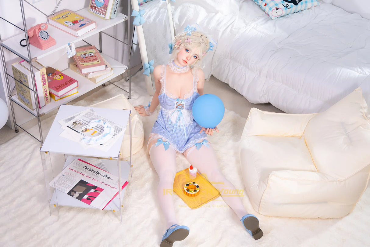Zia: 154cm E-Cup Blue Fairy Cosplay Sex Doll | Young Series