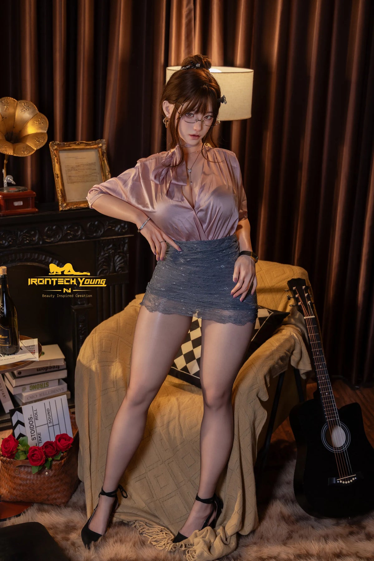 N03 Sia: 165cm F-Cup Graceful Secretary Premium Sex Doll | Young Series