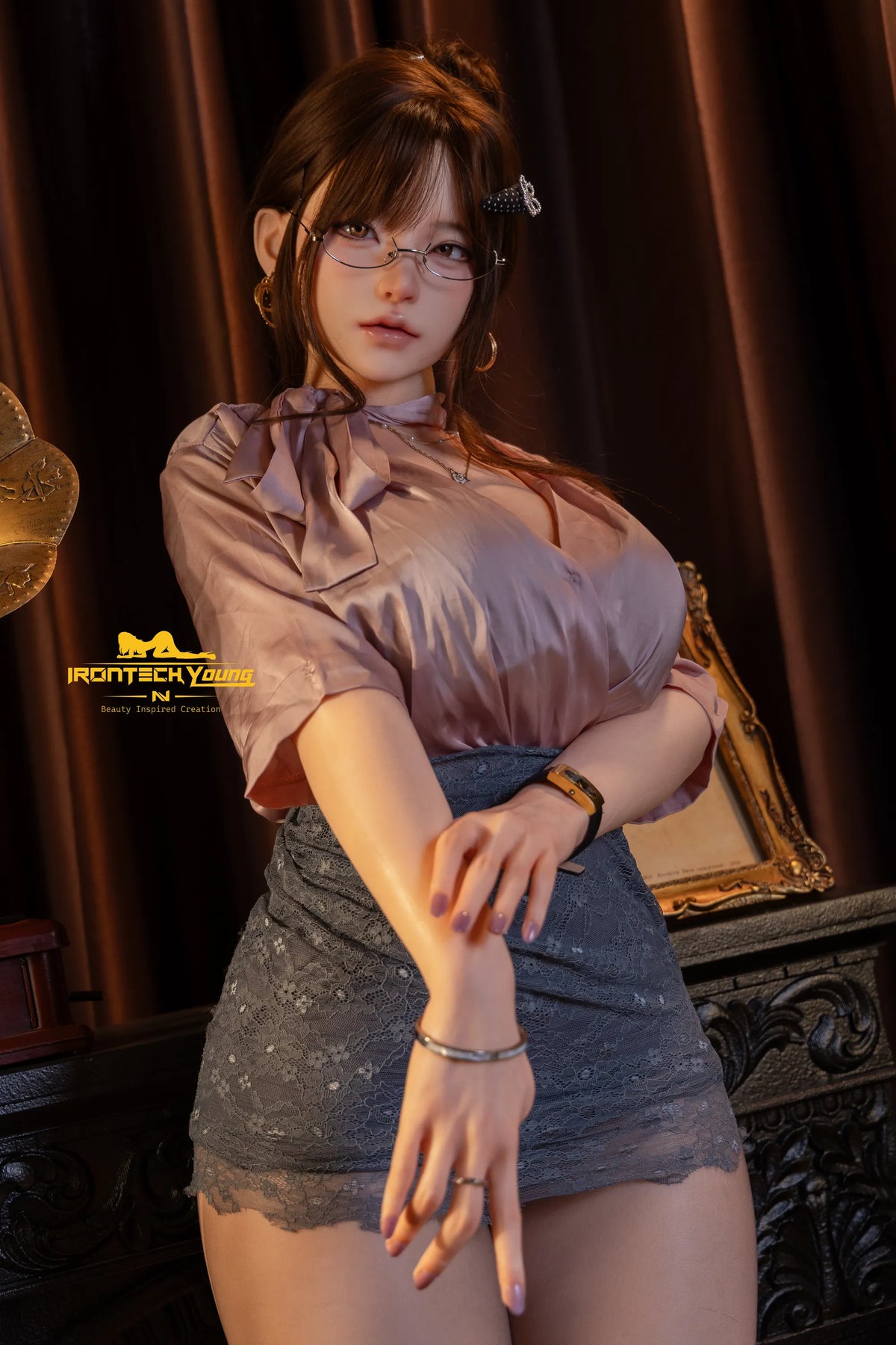 N03 Sia: 165cm F-Cup Graceful Secretary Premium Sex Doll | Young Series