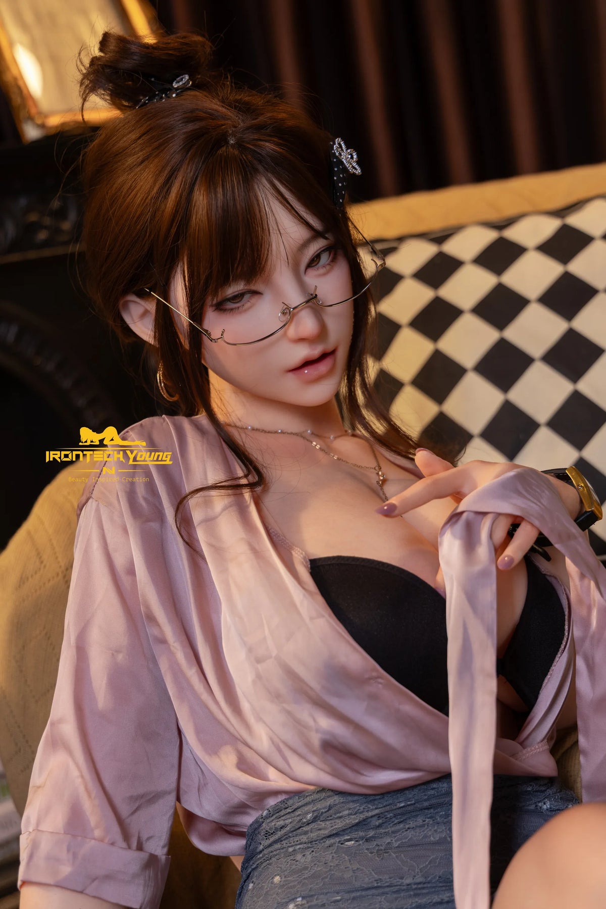 N03 Sia: 165cm F-Cup Graceful Secretary Premium Sex Doll | Young Series
