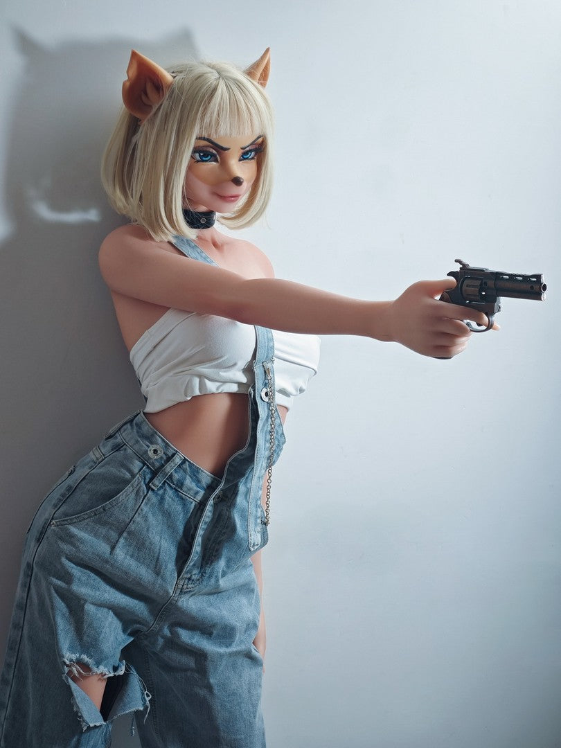Zana Fox: 165cm Furry Silicone Sex Doll-Elsababe Doll