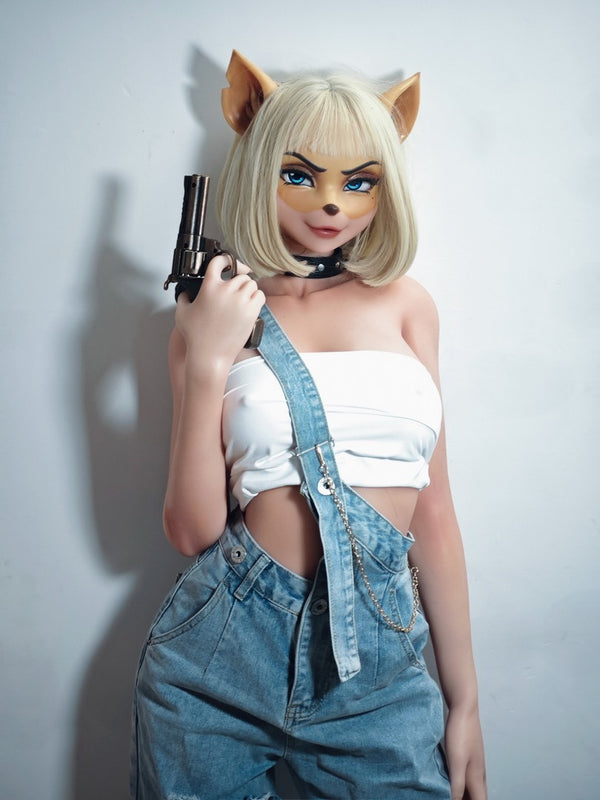 Zana Fox: 165cm Furry Silicone Sex Doll-Elsababe Doll