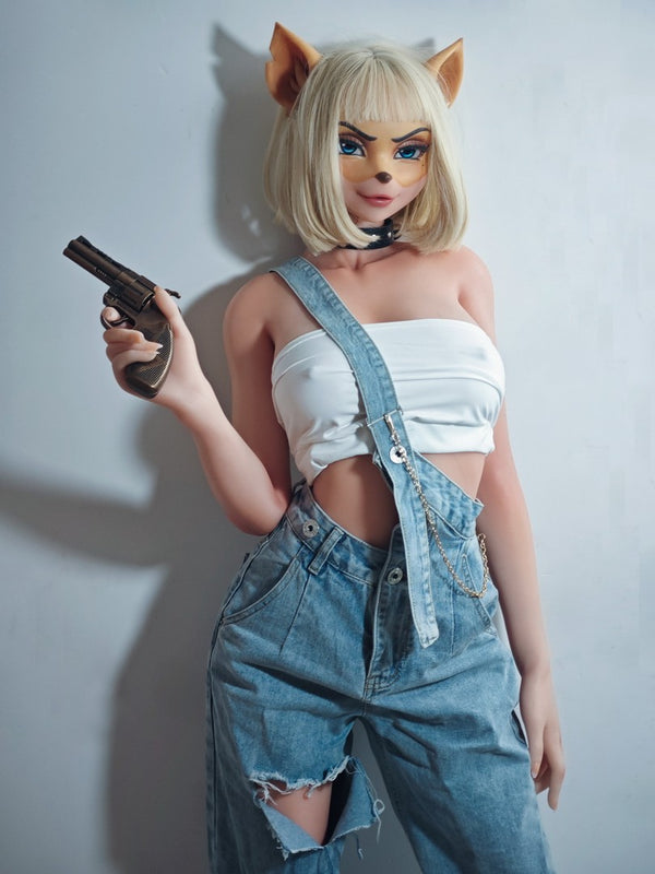 Zana Fox: 165cm Furry Silicone Sex Doll-Elsababe Doll