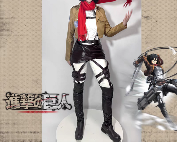 Sex Doll Cosplay Costume-Mikasa Ackerman