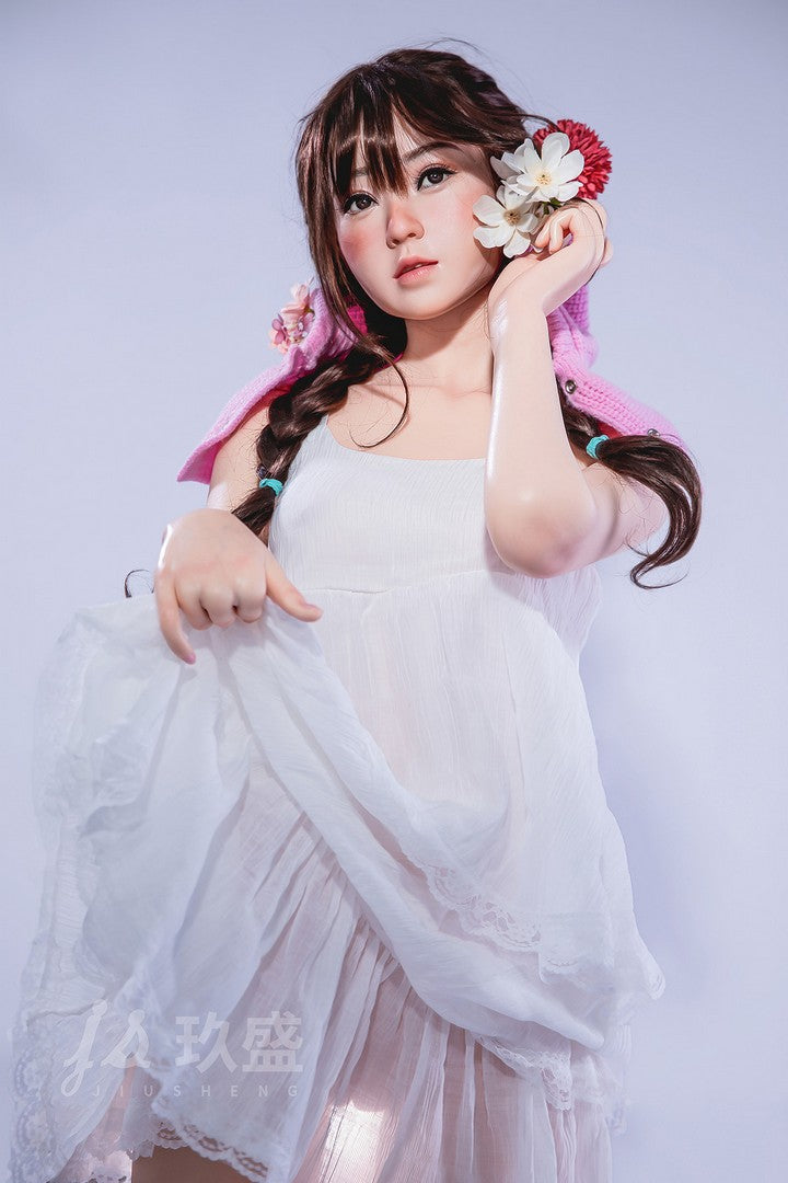 Enya: 151cm Realistic Silicone Body Jiusheng Sex Doll
