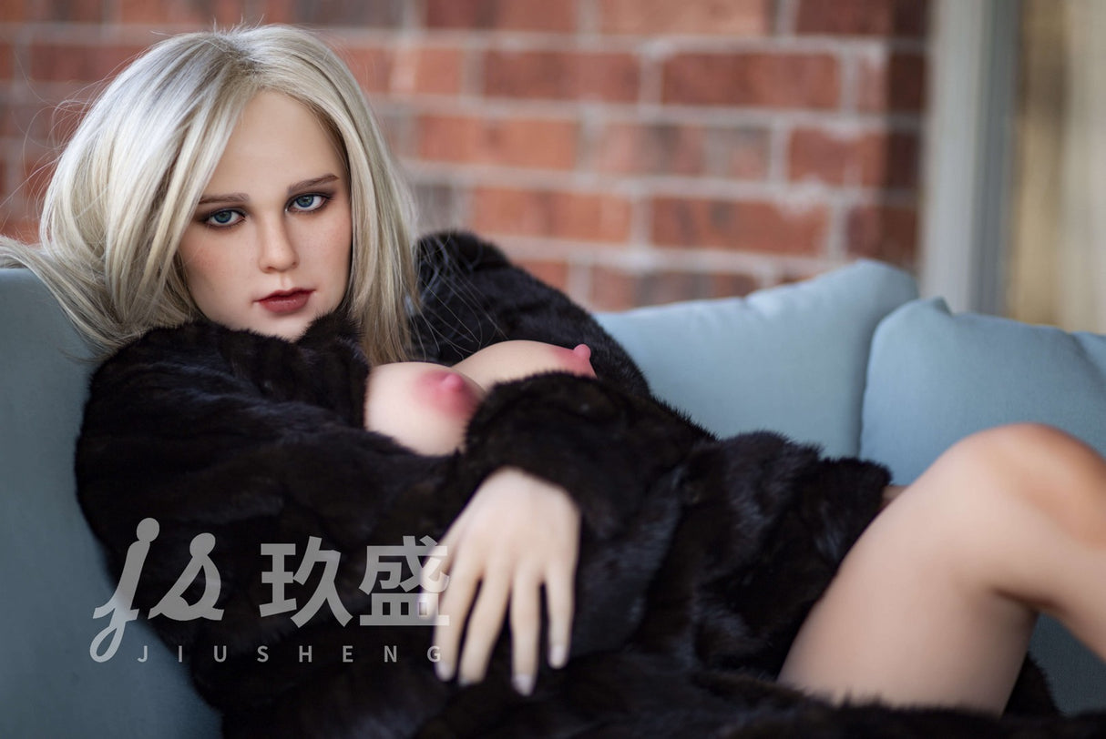 Evelyn: 163cm Realistic Silicone Head TPE Body Jiusheng Sex Doll