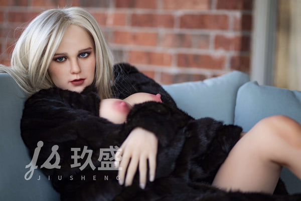Evelyn: 163cm Realistic Silicone Head TPE Body Jiusheng Sex Doll