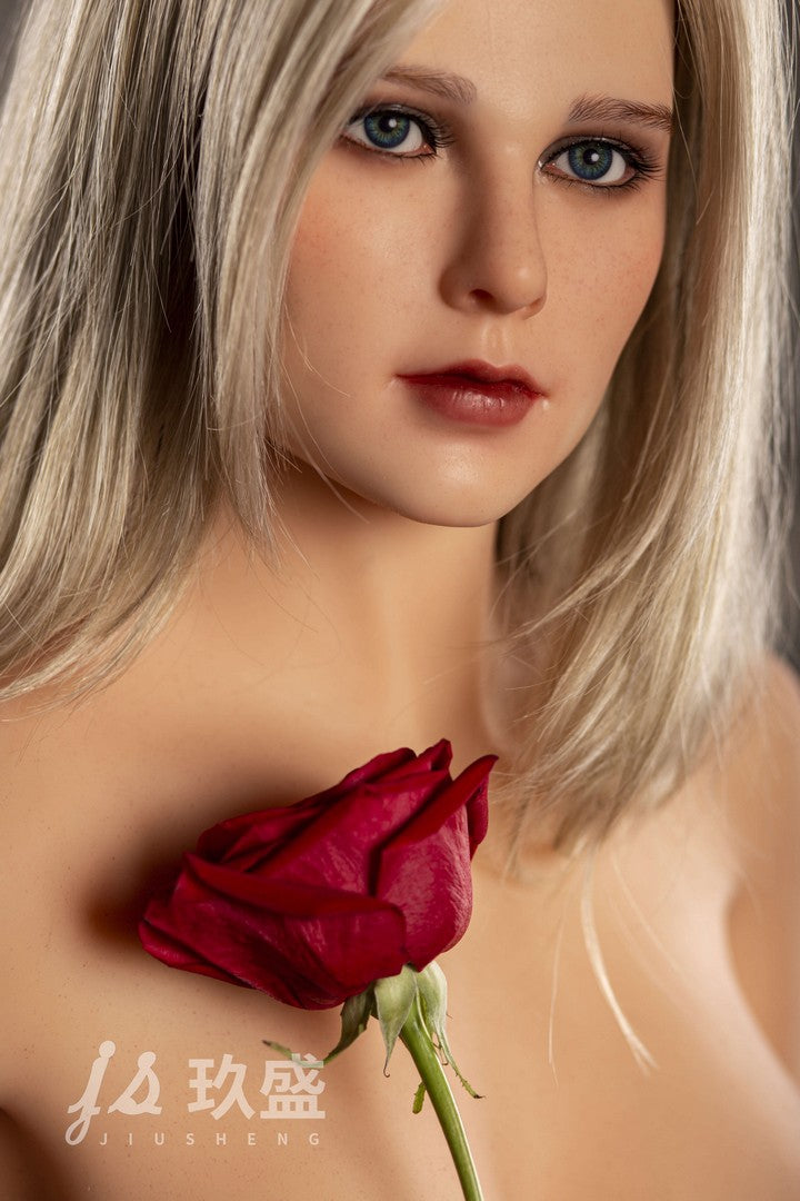 Evelyn: 163cm Realistic Silicone Head TPE Body Jiusheng Sex Doll