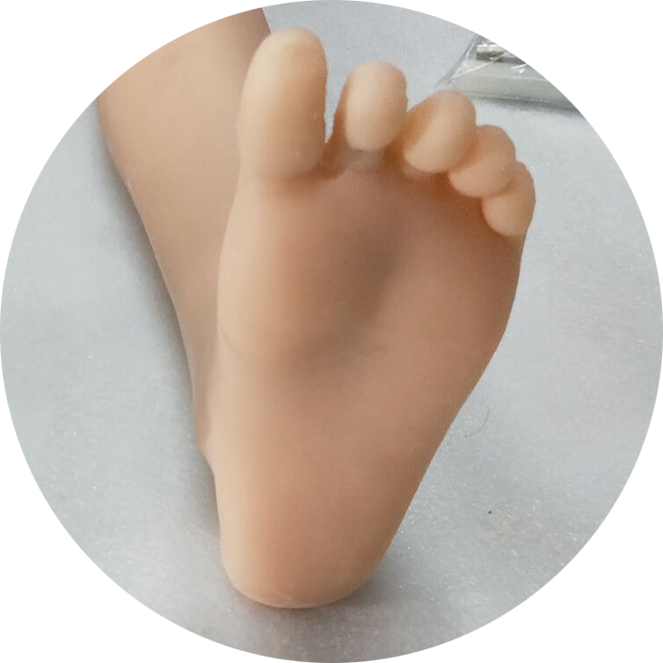 Sanhui Doll Natural Standing Feet (Not to Be Sold Without Sex Doll)