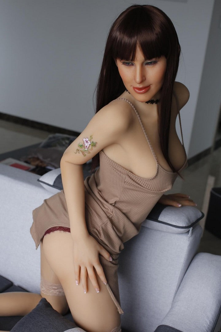 Samantha: 163cm Realistic Silicone Head TPE Body Jiusheng Sex Doll