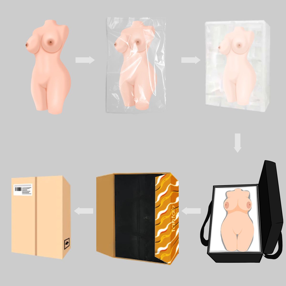 Badd Angel: Tantaly Sex Doll, vollbusige blonde Milf, Promi-Torso (Lieferung in 5–7 Tagen)
