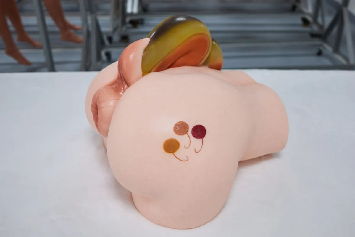 Playful Horse Tail Silicone Butt Torso-PA-Peppy-CLM Pro Series