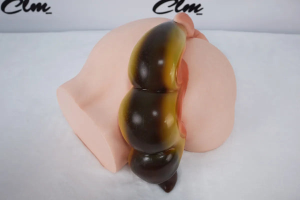 Playful Horse Tail Silicone Butt Torso-PA-Peppy-CLM Pro Series