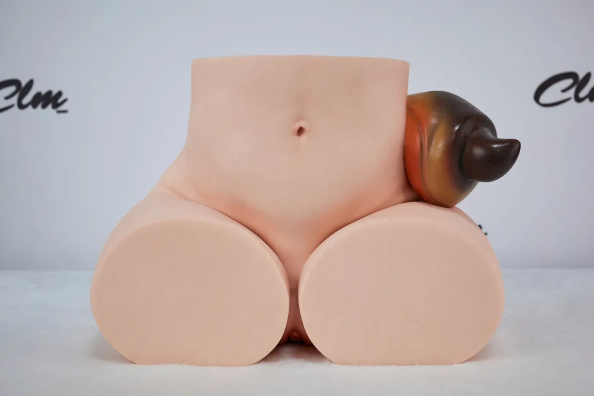 Playful Horse Tail Silicone Butt Torso-PA-Peppy-CLM Pro Series