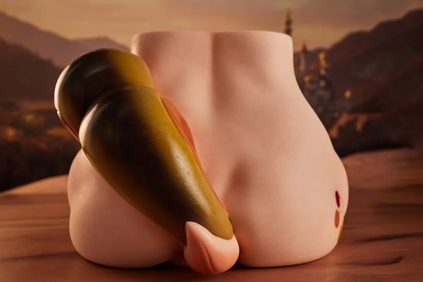 Playful Horse Tail Silicone Butt Torso-PA-Peppy-CLM Pro Series