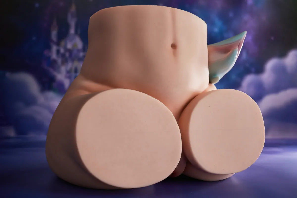 Voluptuous Horse Tail Silicone Butt Torso-PA-Razor-CLM Pro Series