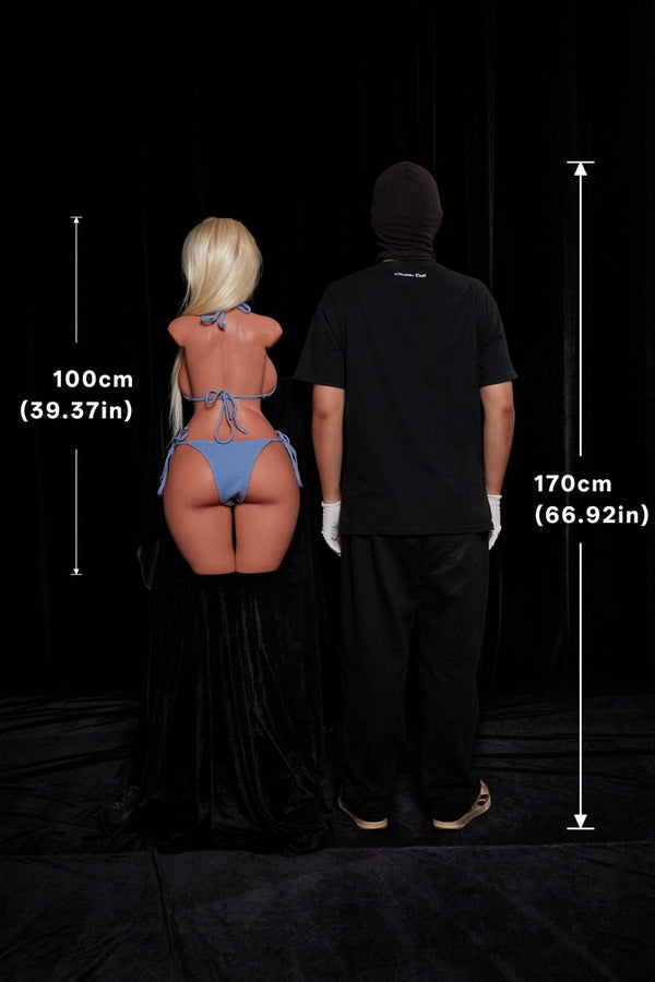883# Fiorna: Flat Chested Silicone Sex Doll-Ultra Light Weight Design